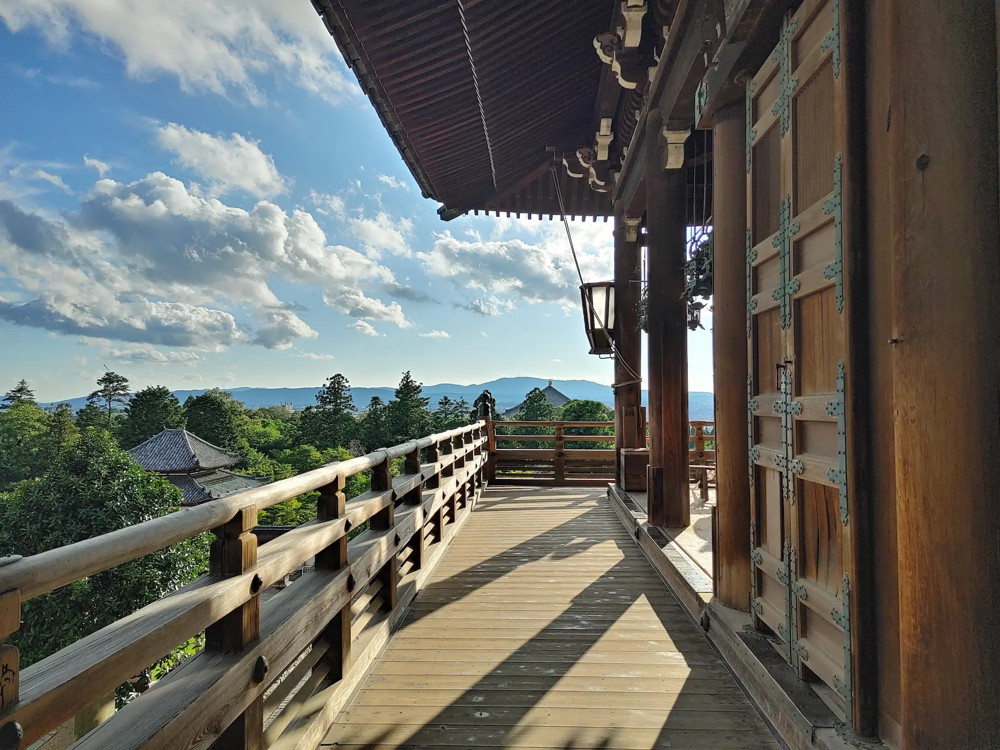 Views from a Nara’s temple